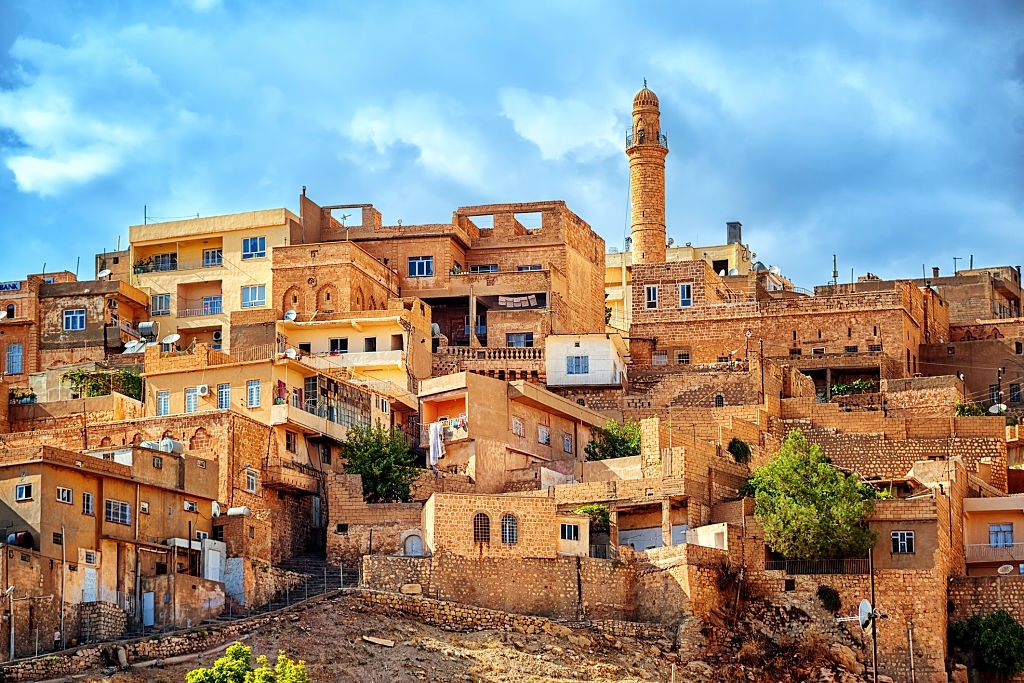 Old town Mardin, famous for its historical architecture, is UNESCO World Heritage Site, southern Turkey